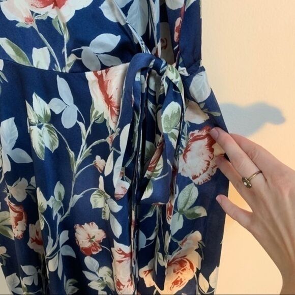 Xhileration Blue Maxi Wrap Dress - Picture 8 of 9